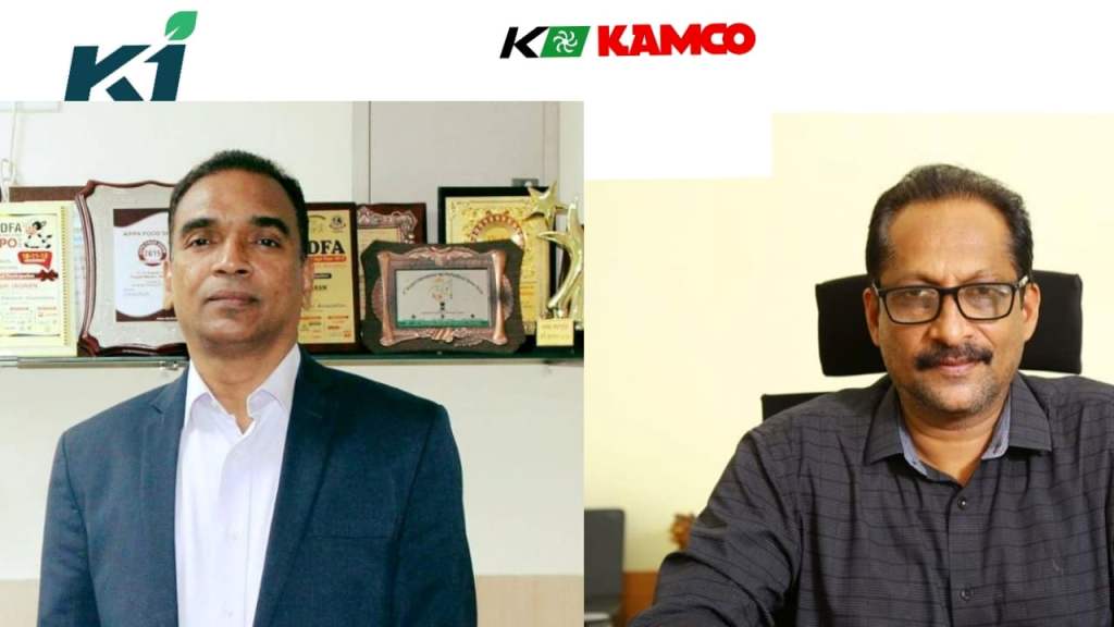 KJ MD MC Dominic and KAMCO MD K P Sasikumar