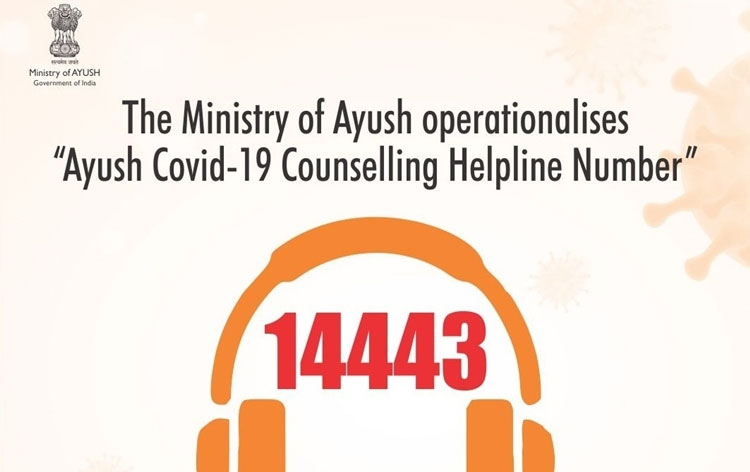AYUSH Covid-19 Counseling Helpline launched