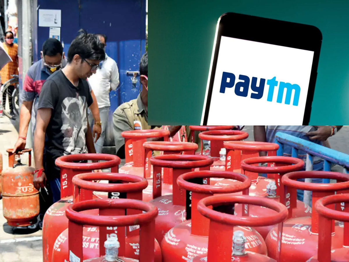 Paytm offers free cooking gas to its customers.