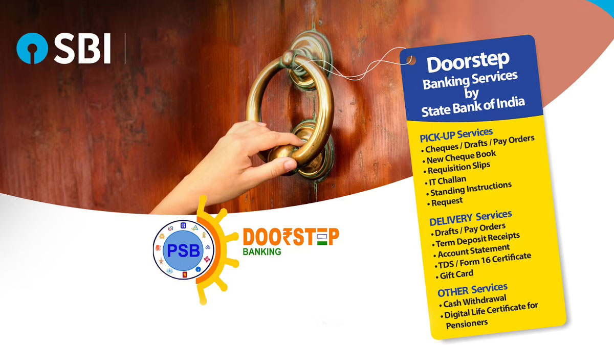 SBI's Doorstep Banking; Services and their Charges