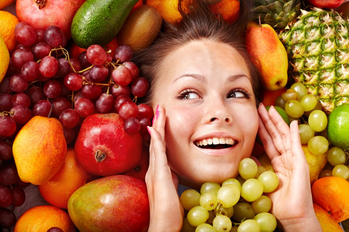 Vegetables and fruits for Glowing skin