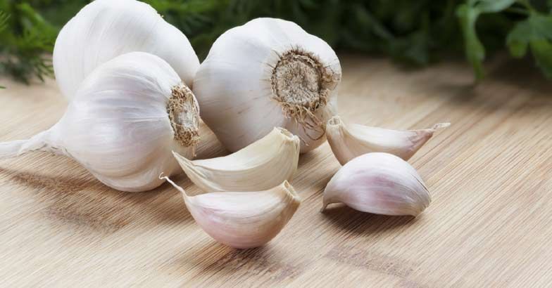 Garlic Reduce bathroom smell