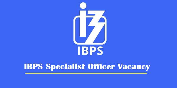 Applications are invited for 1828 vacancies in the post of IBPS Specialist Officer