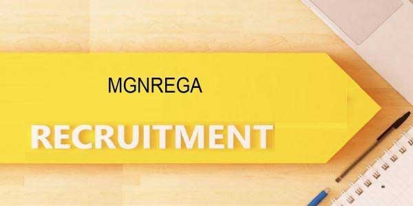 MGNREGA Recruitment 2021: Apply for various posts