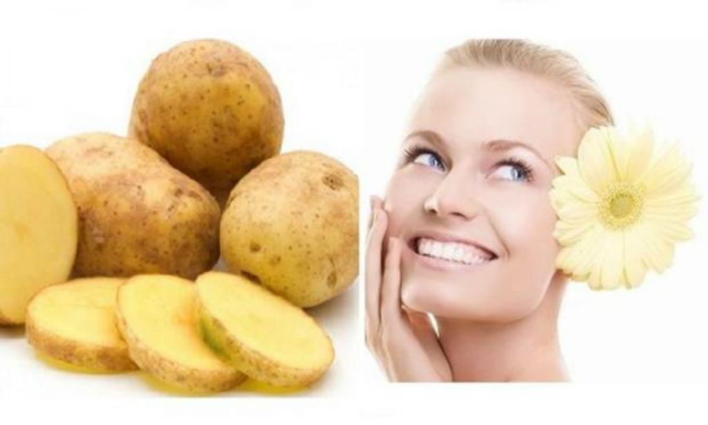 Potato face pack for Brightening Face