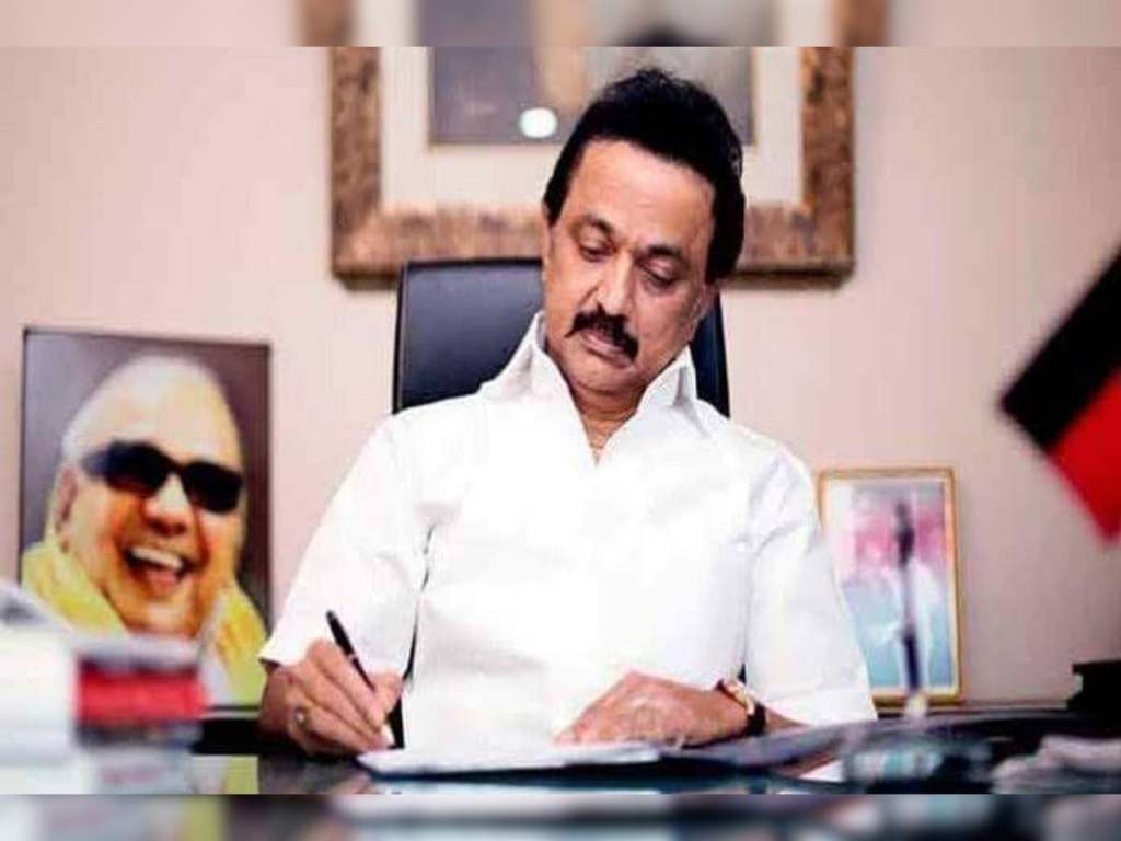 Tamil nadu Chief Minister MK. Stalin