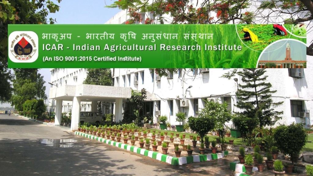 ICAR-Indian Agricultural Research Institute recruitment 2022