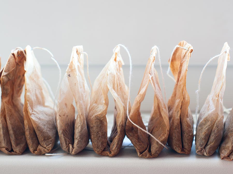 Used tea bags should no longer be discarded; The benefits are many