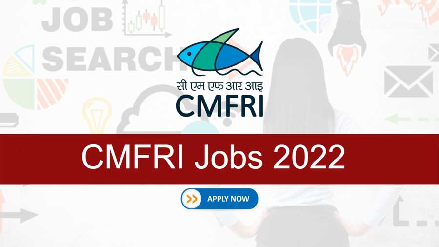 CMFRI Recruitment 2022: Apply Online for Project Associate Vacancy