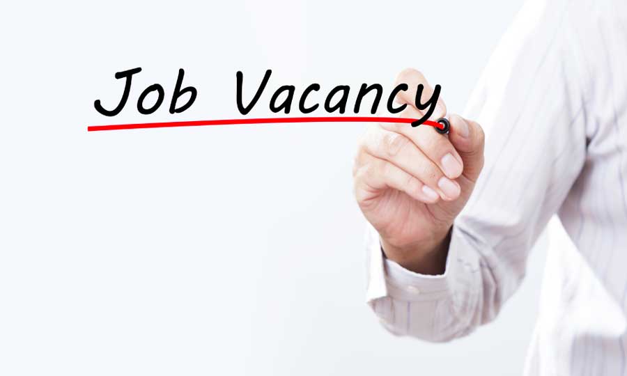 Apply now for these various job vacancies