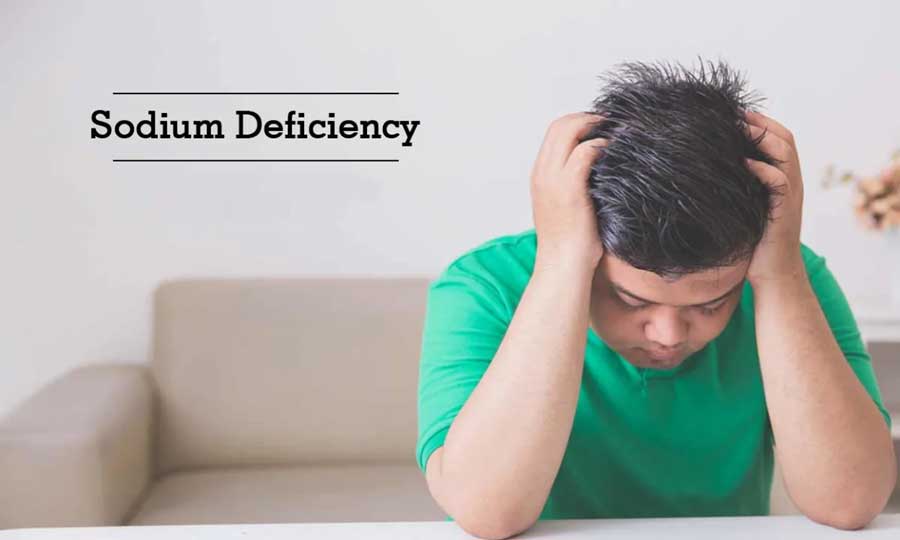 Symptoms of sodium deficiency in the body