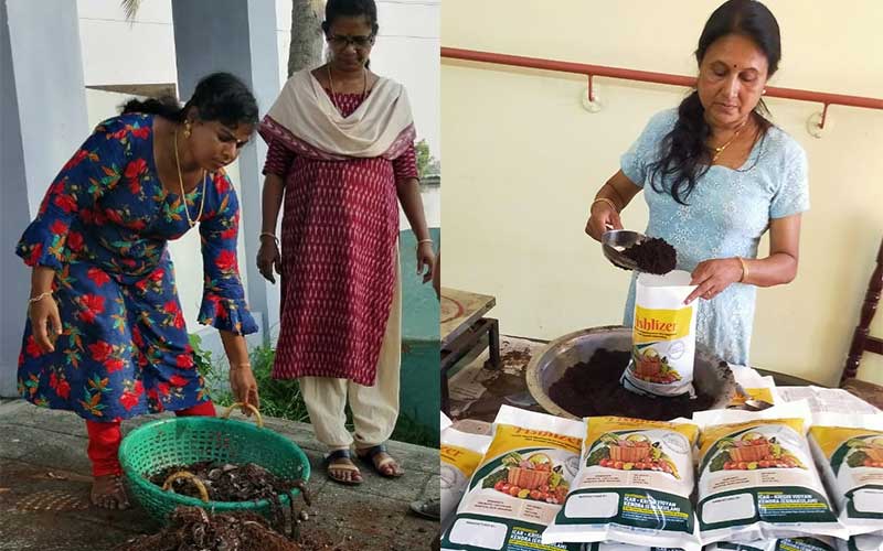 Fish manure developed by Ernakulam KVK to be marketed by women entrepreneurs