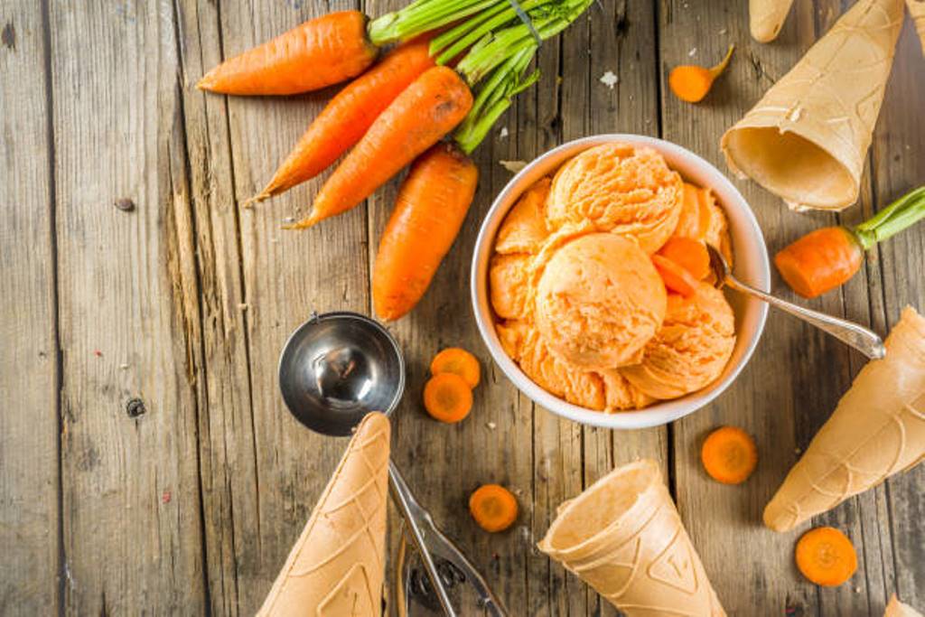 Vegetable ice cream keep your health to stay healthy