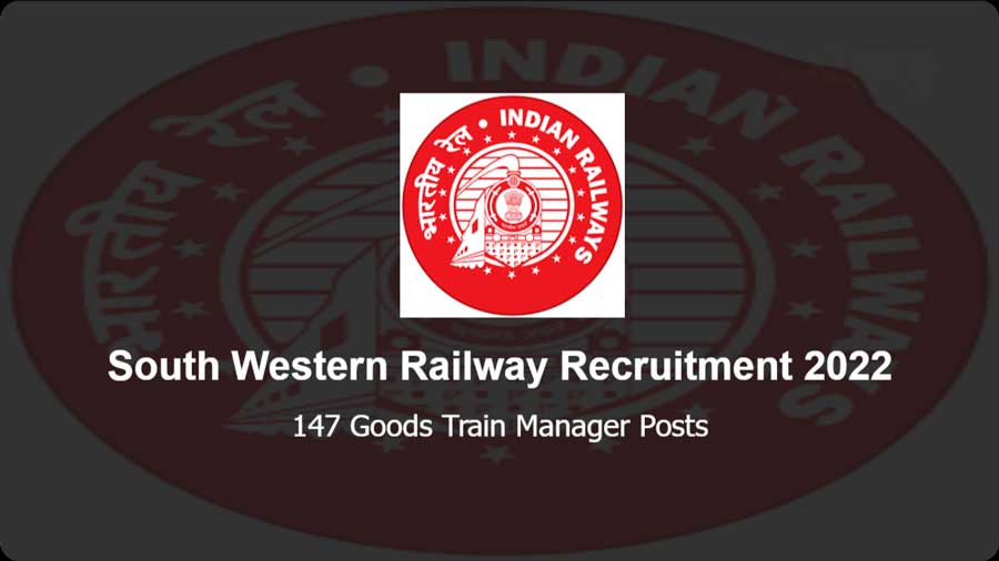 South Western Railway Recruitment 2022: More than 100 vacancies for the post of Goods Train Manager