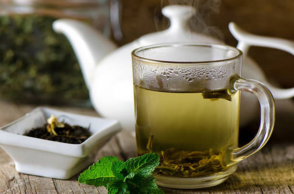 You can lose weight by drinking green tea