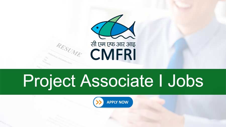 CMFRI Recruitment 2022 – Apply for Project Associate vacancy