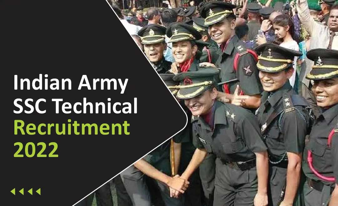 Indian Army SSC Tech 175 Men & 14 Women Recruitment 2022: Apply now