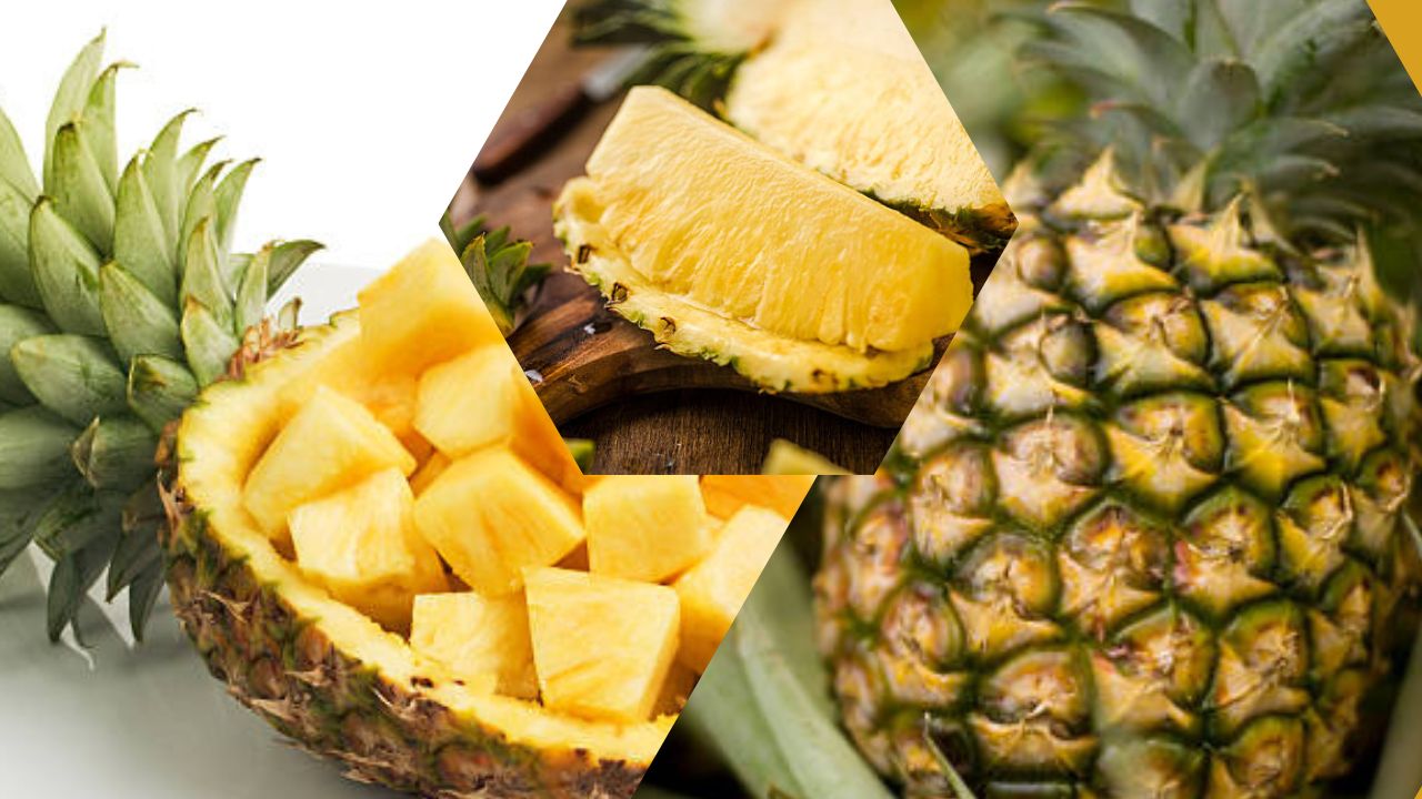Pineapple for hair and skin health and there are so many benefits too