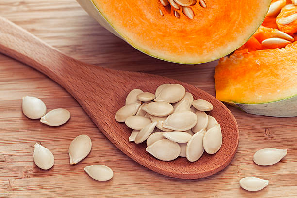 Pumpkin seeds can be eaten to improve digestion