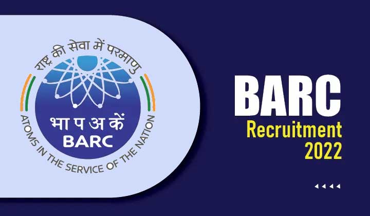 BARC Recruitment 2022: Apply now for various posts