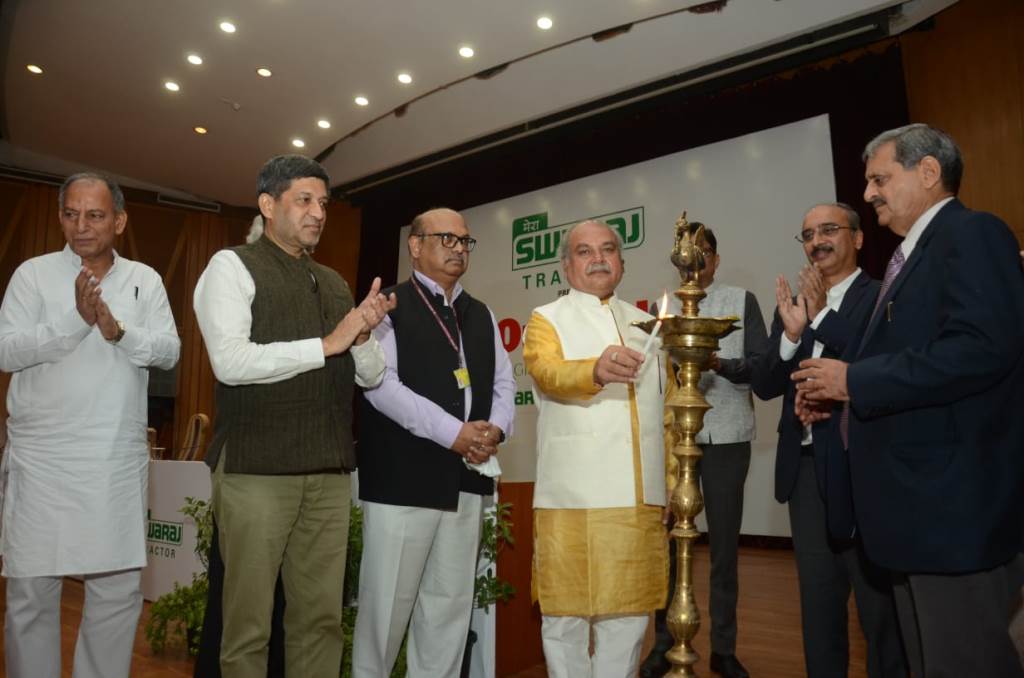 Award ceremony for those working in agriculture sector; Organized by Swaraj Tractors