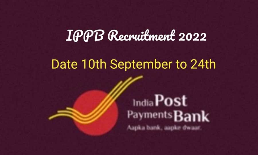 IPPB Recruitment 2022: Apply now for various posts