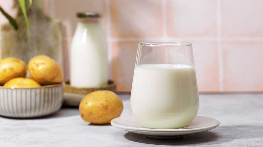 People with milk allergy can consume nutritious potato milk