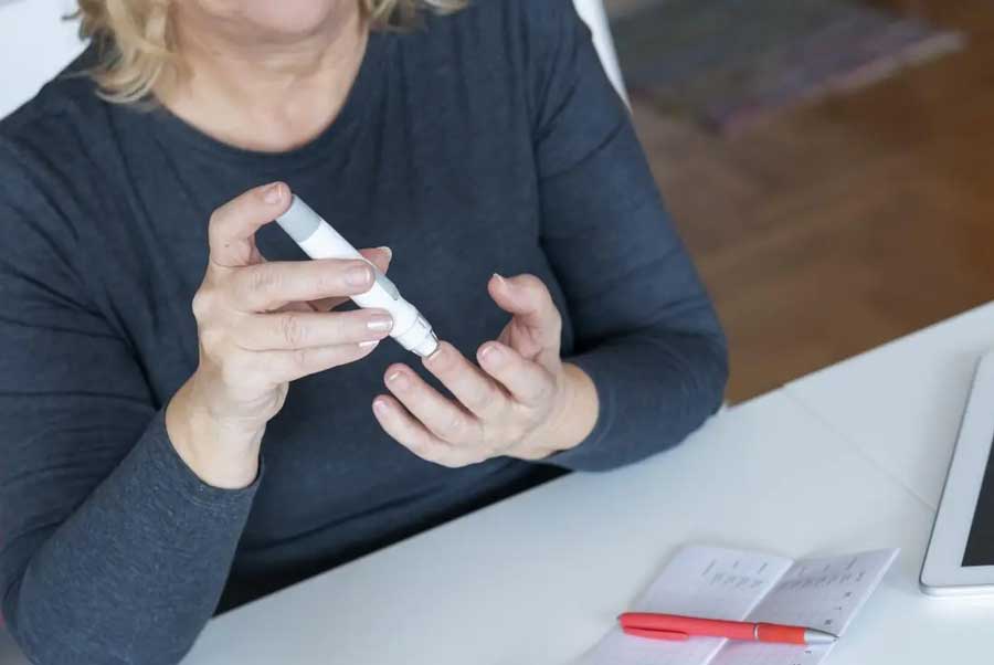 The risk of diabetes increases with age