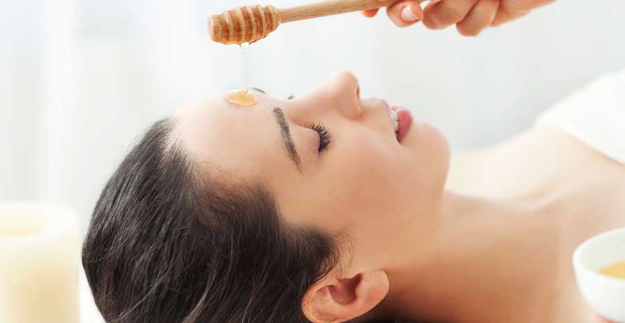 Honey can be used in this way to remove wrinkles on the face