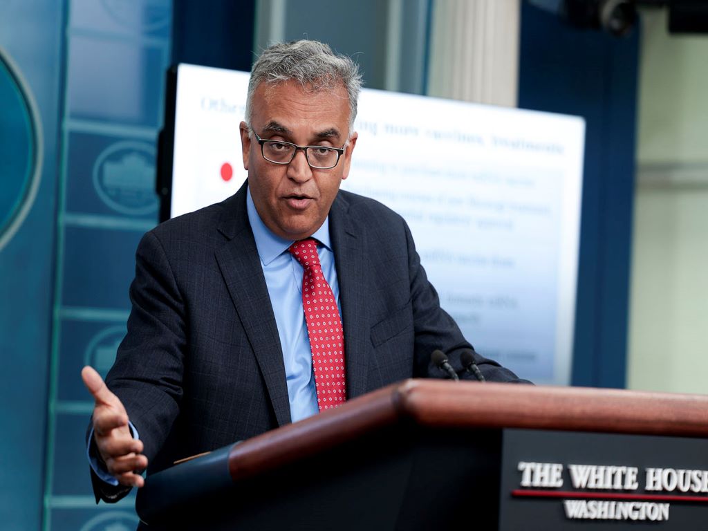 India is an important manufacturer of Vaccines: Dr. Ashish Jha in The White House, Washington.