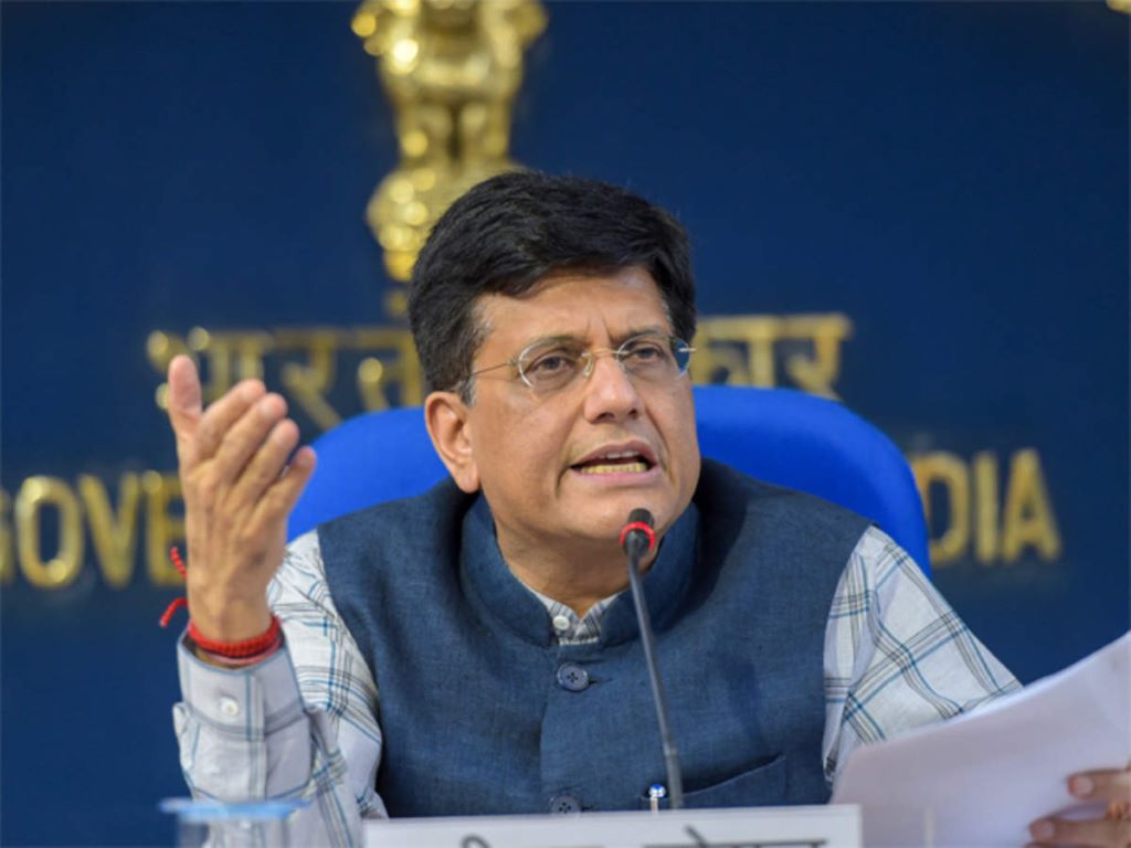India needs 108 million tonnes of food grains a year to be distributed to the poor: Piyush Goyal