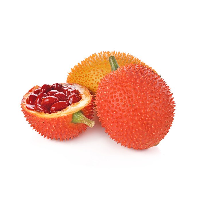 Gac fruit; A colourful and heavenly fruit.