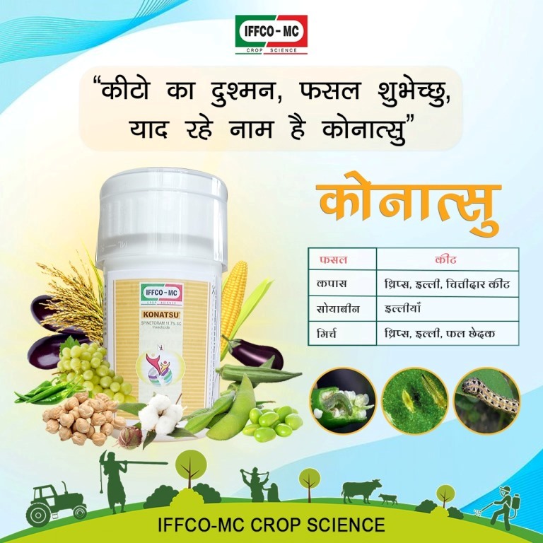 IFFCO’s Konatsu: a Crop-Friendly Broad-Spectrum Insecticide