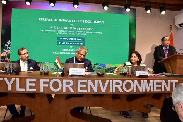 India has submitted a long-term devpt strategy to reduce pollution to the UNFCCC