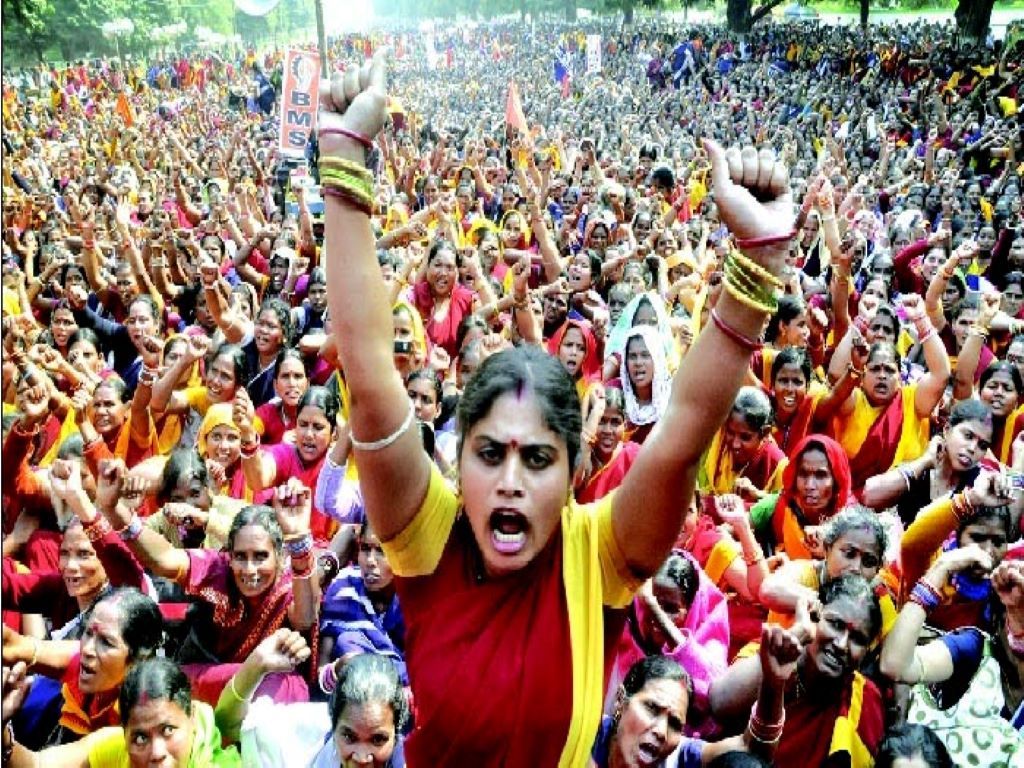Anganwadi workers protest in Odisha, 60,000 centers closed