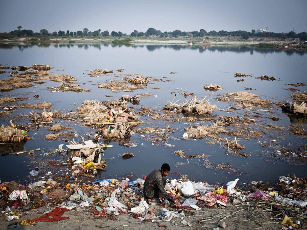Yamuna River has polluted tremendously since 2017