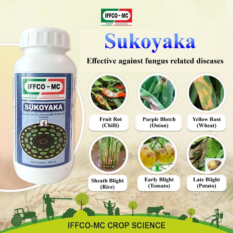 Sukoyaka A Broad-spectrum Fungicide and Method to Use It