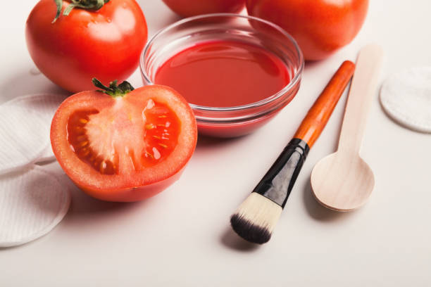 Want glowing and beautiful skin? Use tomato!