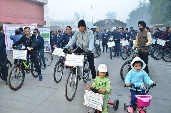 To keep the earth as a Green Globe, everyone should practice cycling: Dr. Mansukh Mandavya