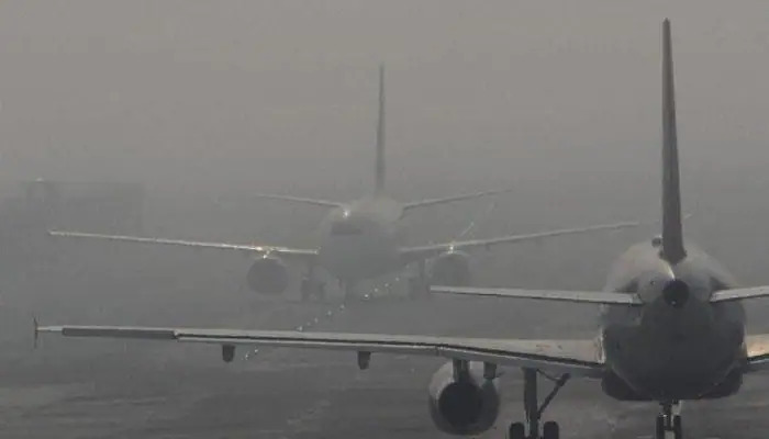 Due to Dense fog in Delhi, Air, rail services got cancelled today