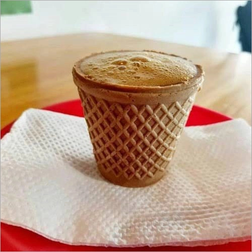Kulhad Tea cup has made from millets, and after tea cup can be eaten