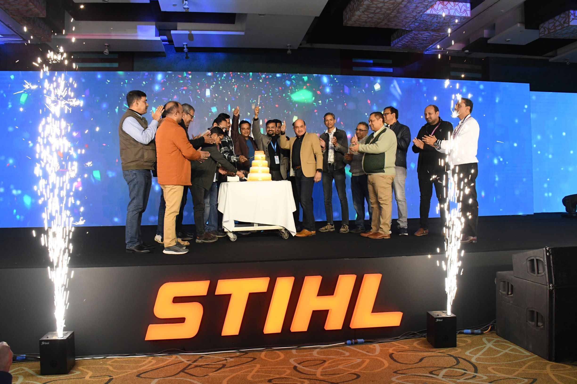 STIHL India's new product has launched in Delhi by brand ambassador Sonu Sood
