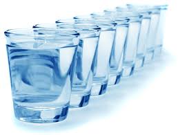 8 glasses of water per day