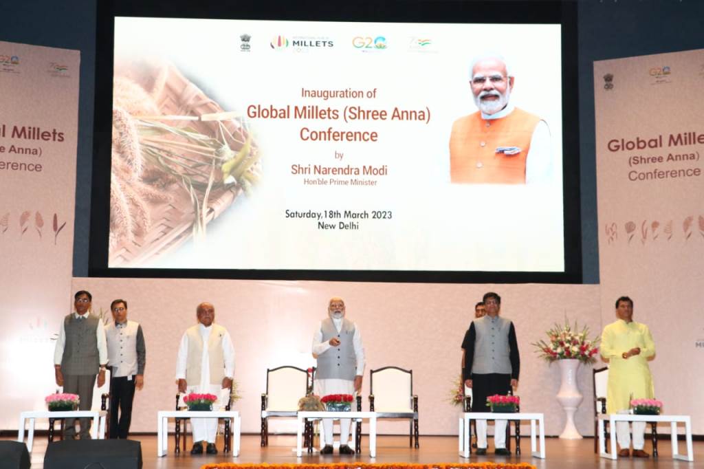 Shree Anna conference was inaugurated by Prime Minister Narendra Medi