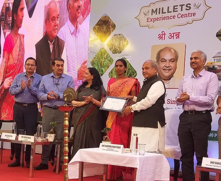Production and consuming of millets are increased by the efforts of center says Union Minister