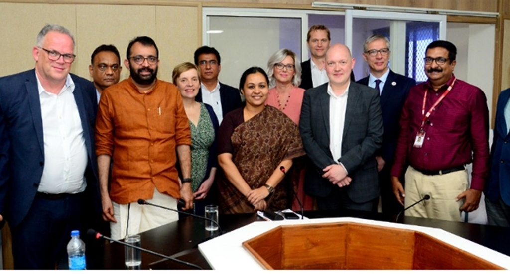 Minister Veena George held a discussion with the delegation of the dental sector