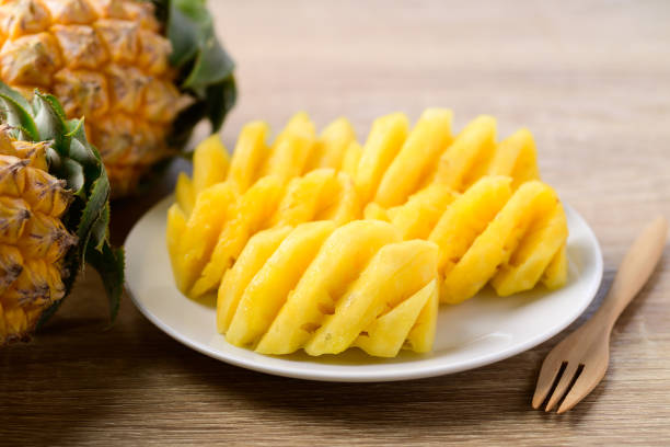 Pineapple aids weight loss and reduce blood pressure