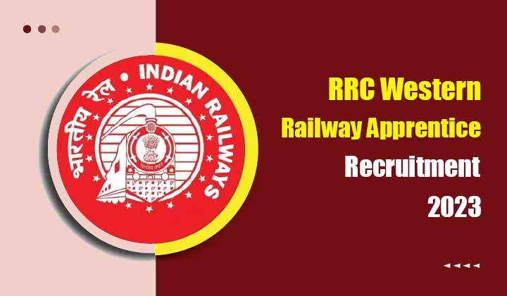 RRC Western Railway Recruitment: 2023:  Apply Online for 3624 Apprentice Posts