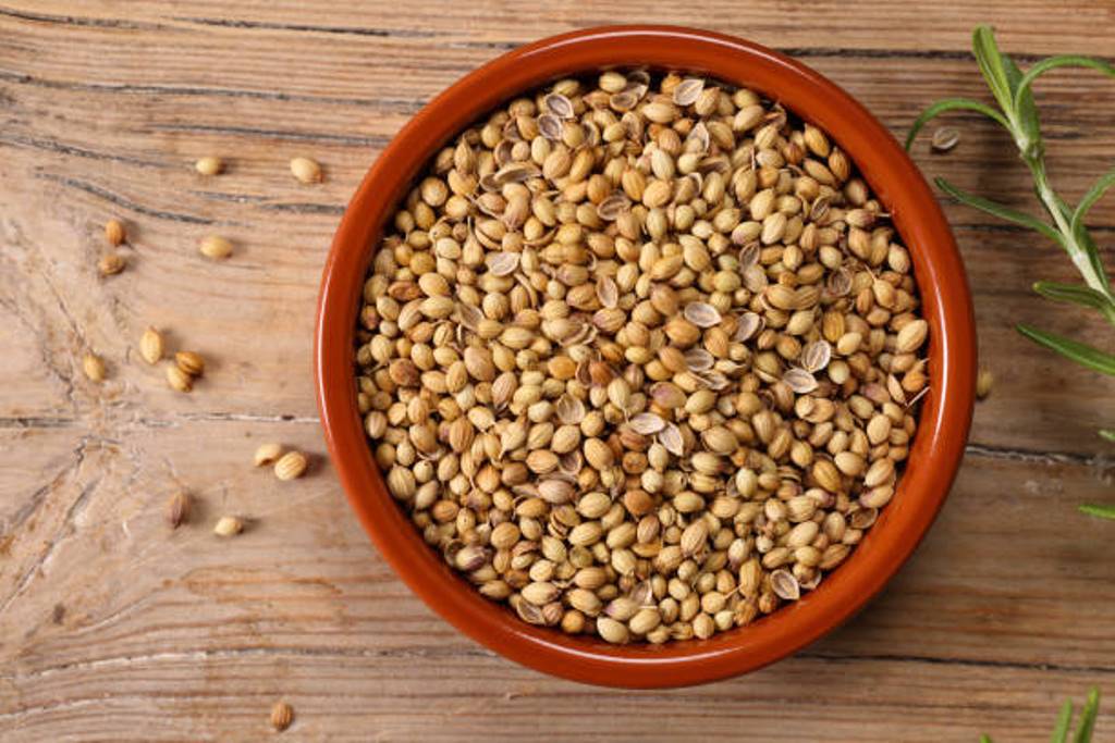 Coriander is good for lowering cholesterol and diabetes