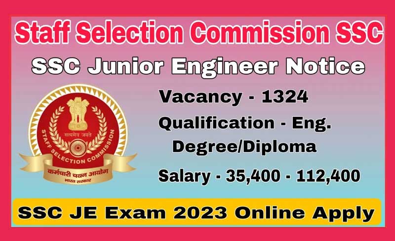 SSC Recruitment Exam 2023: Apply now for Junior Engineer vacancies